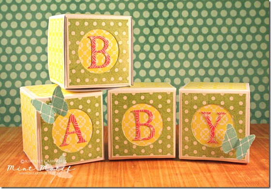for the love of paper mint motif template and video baby blocks templates